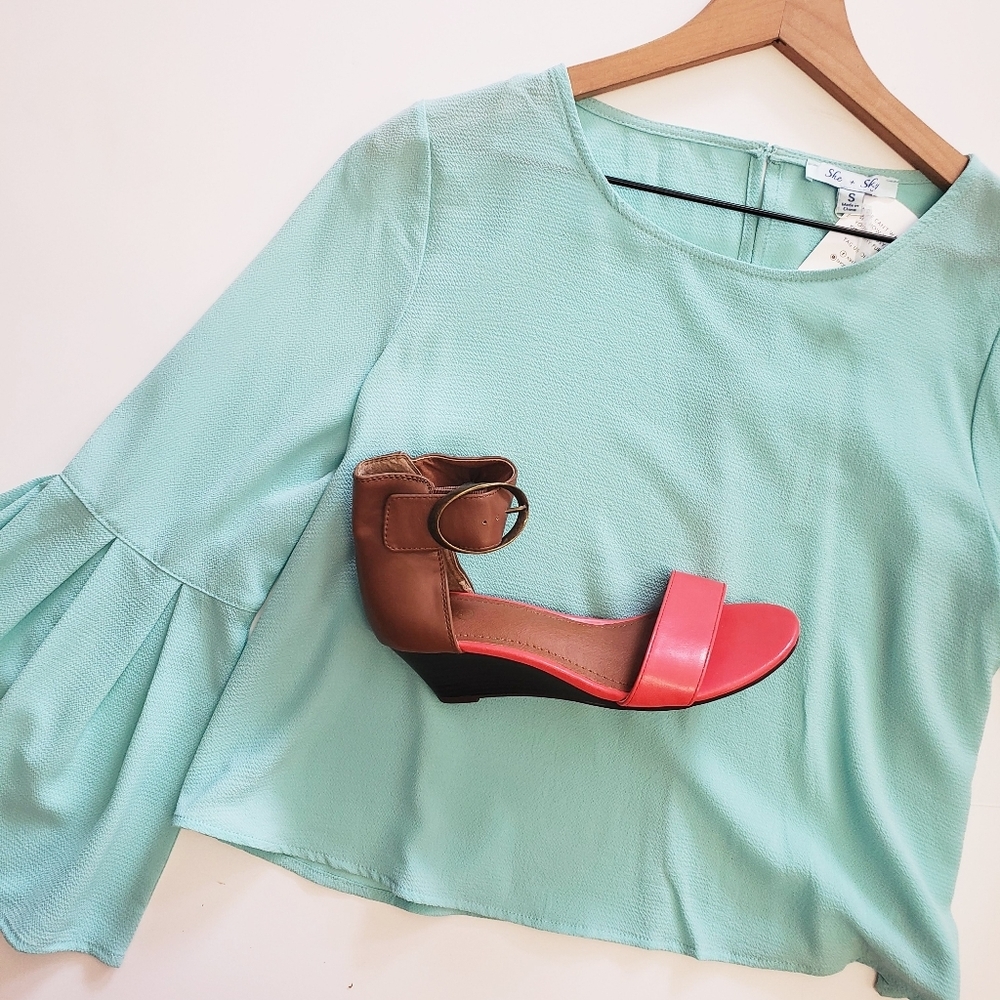 NWT! She + Sky Blouse